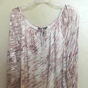 White House Black Market peasant top. Size 16